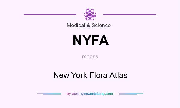 What does NYFA mean? It stands for New York Flora Atlas