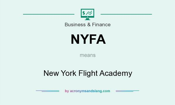 What does NYFA mean? It stands for New York Flight Academy