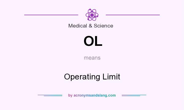 What does OL mean? It stands for Operating Limit