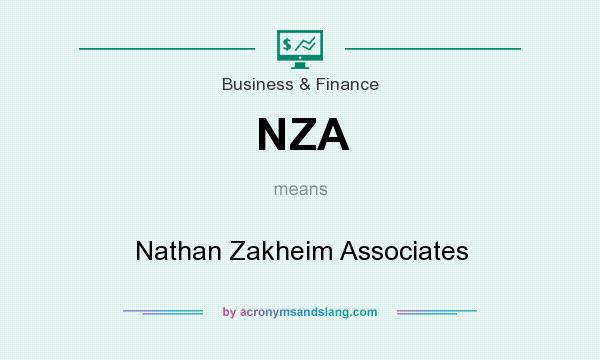 What does NZA mean? It stands for Nathan Zakheim Associates