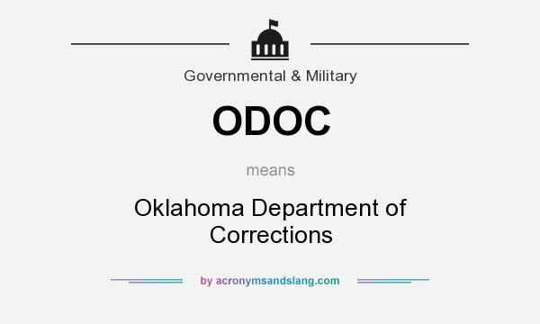What does ODOC mean? It stands for Oklahoma Department of Corrections