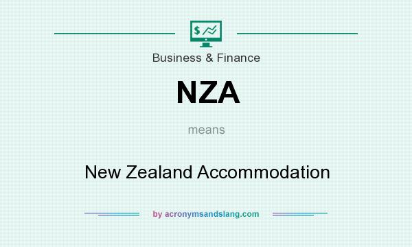 What does NZA mean? It stands for New Zealand Accommodation