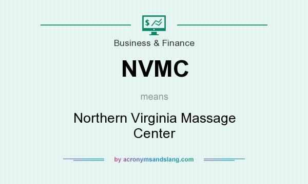 What does NVMC mean? It stands for Northern Virginia Massage Center