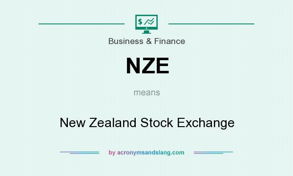 What does NZE mean? It stands for New Zealand Stock Exchange