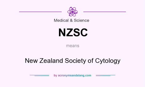 What does NZSC mean? It stands for New Zealand Society of Cytology