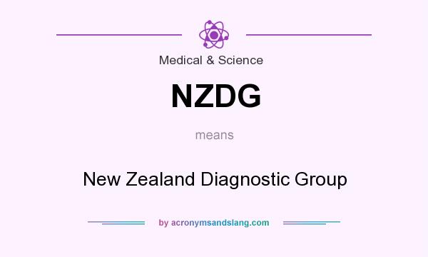 What does NZDG mean? It stands for New Zealand Diagnostic Group