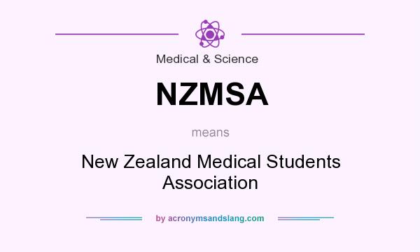 What does NZMSA mean? It stands for New Zealand Medical Students Association