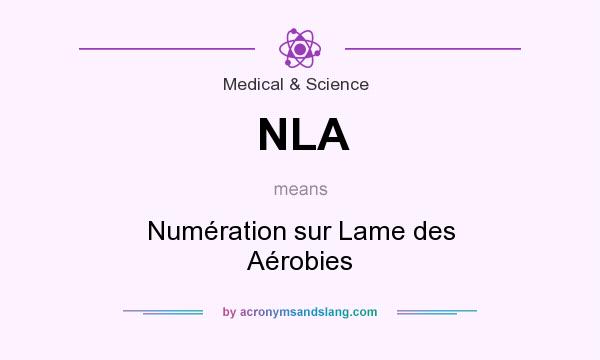 What does NLA mean? It stands for Numération sur Lame des Aérobies