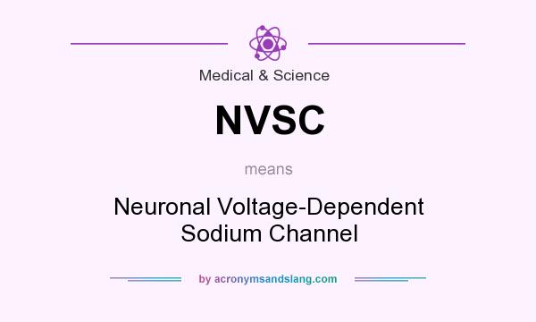 What does NVSC mean? It stands for Neuronal Voltage-Dependent Sodium Channel