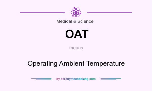 What does OAT mean? It stands for Operating Ambient Temperature