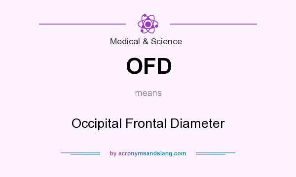What does OFD mean? It stands for Occipital Frontal Diameter