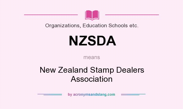 What does NZSDA mean? It stands for New Zealand Stamp Dealers Association