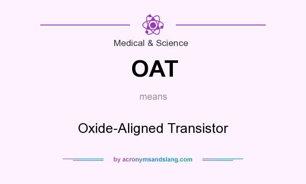 What does OAT mean? It stands for Oxide-Aligned Transistor