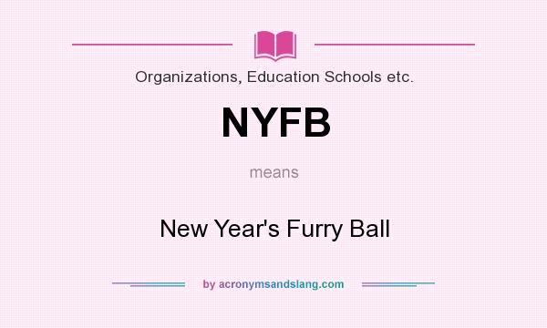 What does NYFB mean? It stands for New Year`s Furry Ball