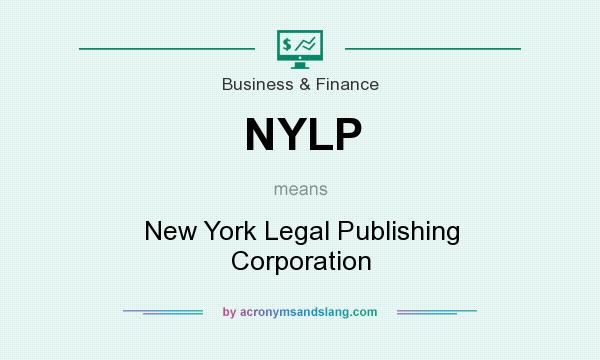 What does NYLP mean? It stands for New York Legal Publishing Corporation