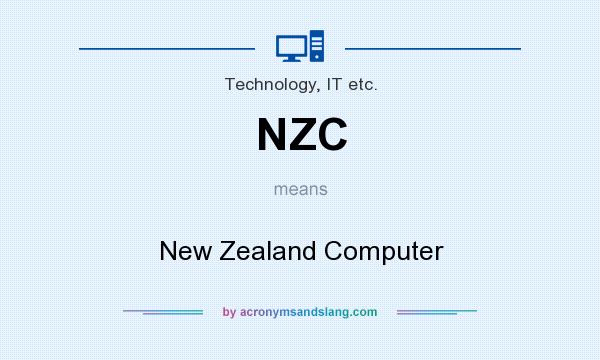 What does NZC mean? It stands for New Zealand Computer