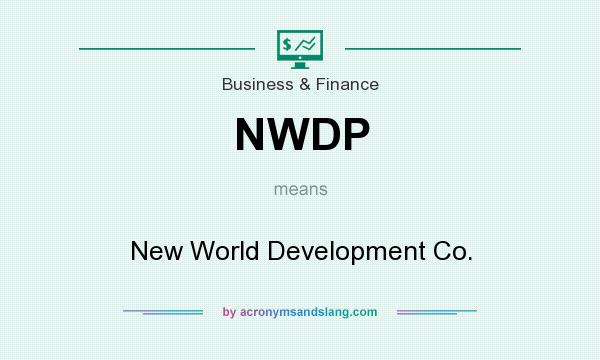 What does NWDP mean? It stands for New World Development Co.