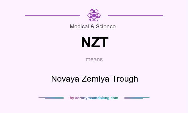 What does NZT mean? It stands for Novaya Zemlya Trough