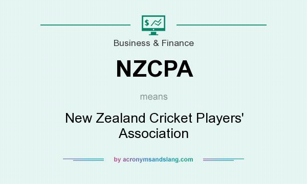 What does NZCPA mean? It stands for New Zealand Cricket Players` Association