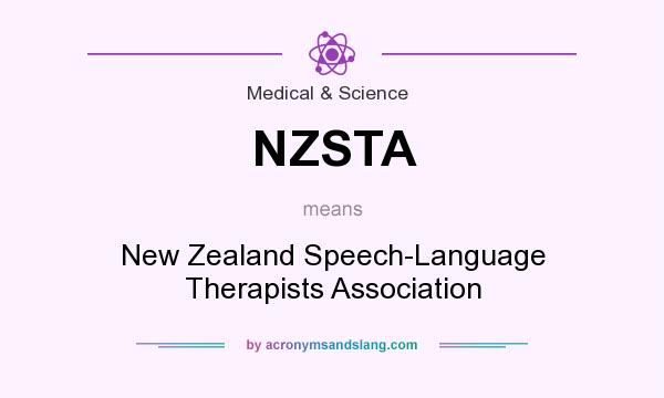 What does NZSTA mean? It stands for New Zealand Speech-Language Therapists Association