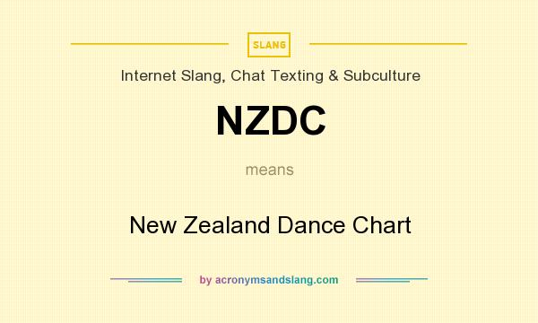 What does NZDC mean? It stands for New Zealand Dance Chart