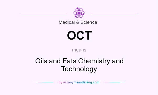 What does OCT mean? It stands for Oils and Fats Chemistry and Technology