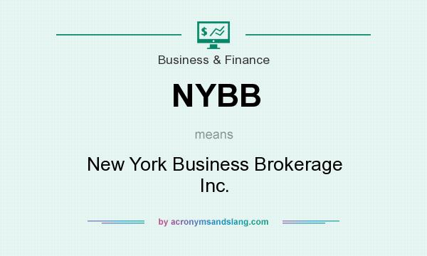 What does NYBB mean? It stands for New York Business Brokerage Inc.