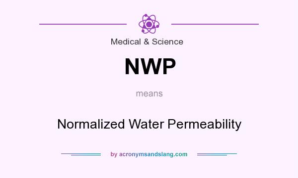 What does NWP mean? It stands for Normalized Water Permeability