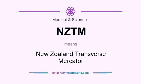 What does NZTM mean? It stands for New Zealand Transverse Mercator