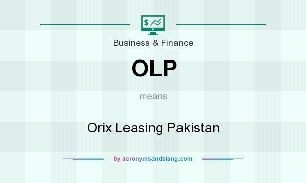 What does OLP mean? It stands for Orix Leasing Pakistan