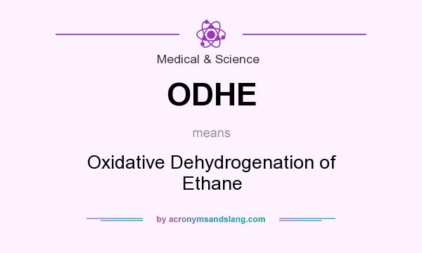 What does ODHE mean? It stands for Oxidative Dehydrogenation of Ethane
