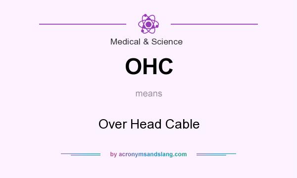What does OHC mean? It stands for Over Head Cable