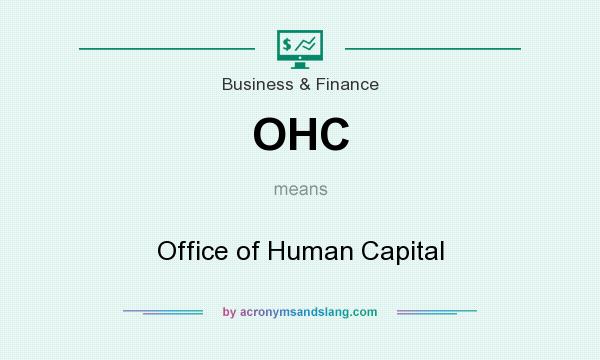 What does OHC mean? It stands for Office of Human Capital