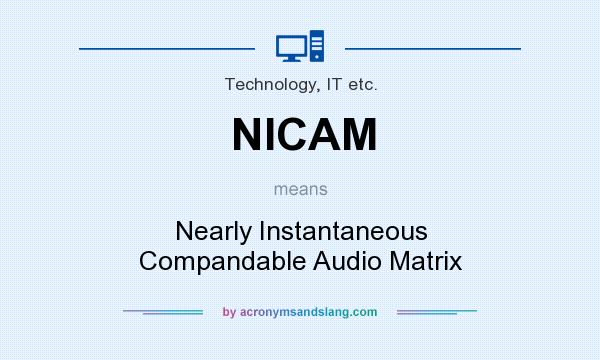What does NICAM mean? It stands for Nearly Instantaneous Compandable Audio Matrix