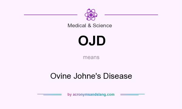 What does OJD mean? It stands for Ovine Johne`s Disease