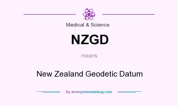 What does NZGD mean? It stands for New Zealand Geodetic Datum