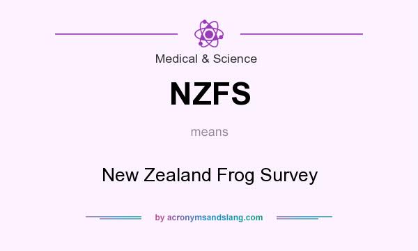 What does NZFS mean? It stands for New Zealand Frog Survey
