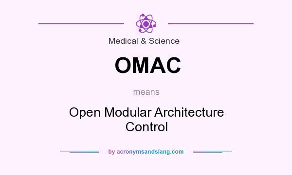 What does OMAC mean? It stands for Open Modular Architecture Control