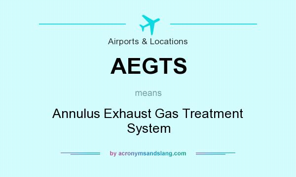 What does AEGTS mean? It stands for Annulus Exhaust Gas Treatment System