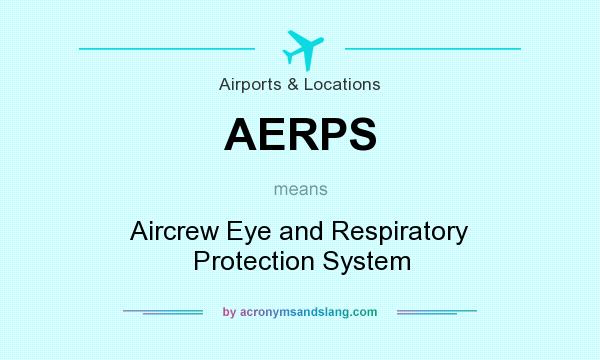 What does AERPS mean? It stands for Aircrew Eye and Respiratory Protection System