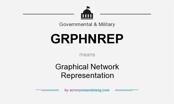 What does GRPHNREP mean? It stands for Graphical Network Representation