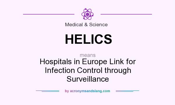 What does HELICS mean? It stands for Hospitals in Europe Link for Infection Control through Surveillance