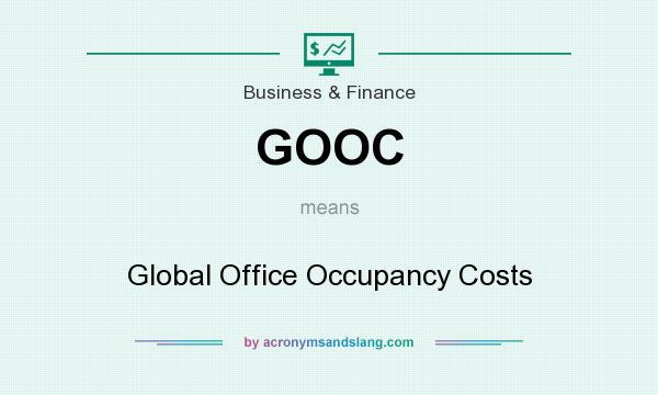 What does GOOC mean? It stands for Global Office Occupancy Costs