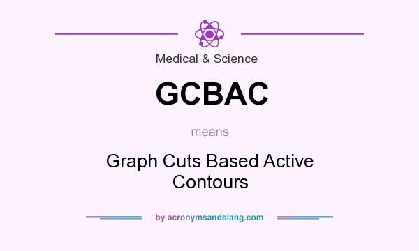What does GCBAC mean? It stands for Graph Cuts Based Active Contours