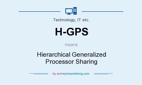 What does H-GPS mean? It stands for Hierarchical Generalized Processor Sharing