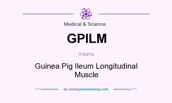 What does GPILM mean? It stands for Guinea Pig Ileum Longitudinal Muscle