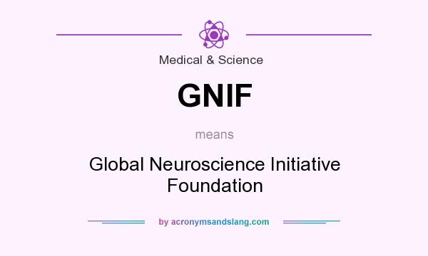What does GNIF mean? It stands for Global Neuroscience Initiative Foundation