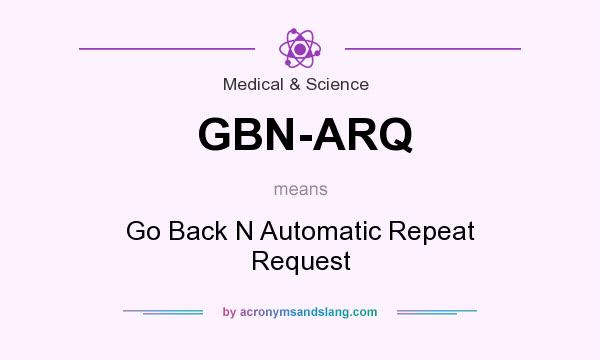 What does GBN-ARQ mean? It stands for Go Back N Automatic Repeat Request
