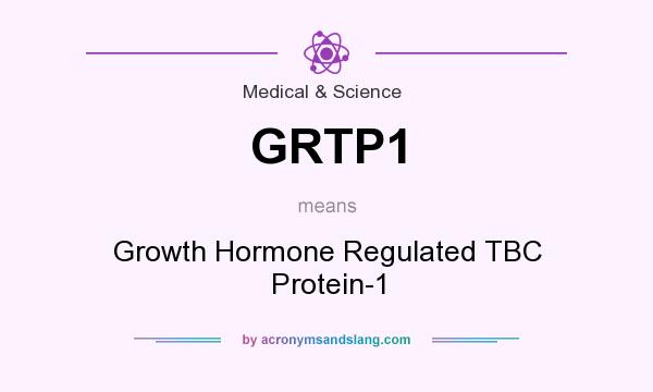What does GRTP1 mean? It stands for Growth Hormone Regulated TBC Protein-1