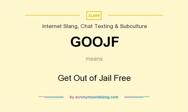 What does GOOJF mean? It stands for Get Out of Jail Free